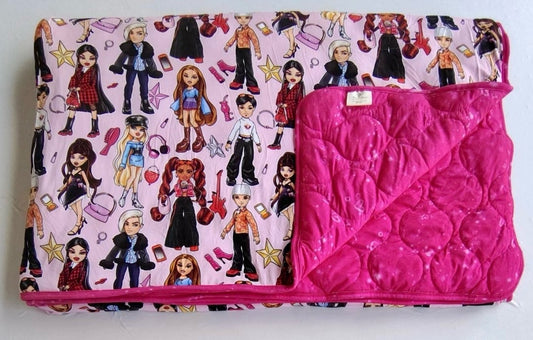 Glam Squad 2.5 tog 65x85 Quilted Bamboo Blanket