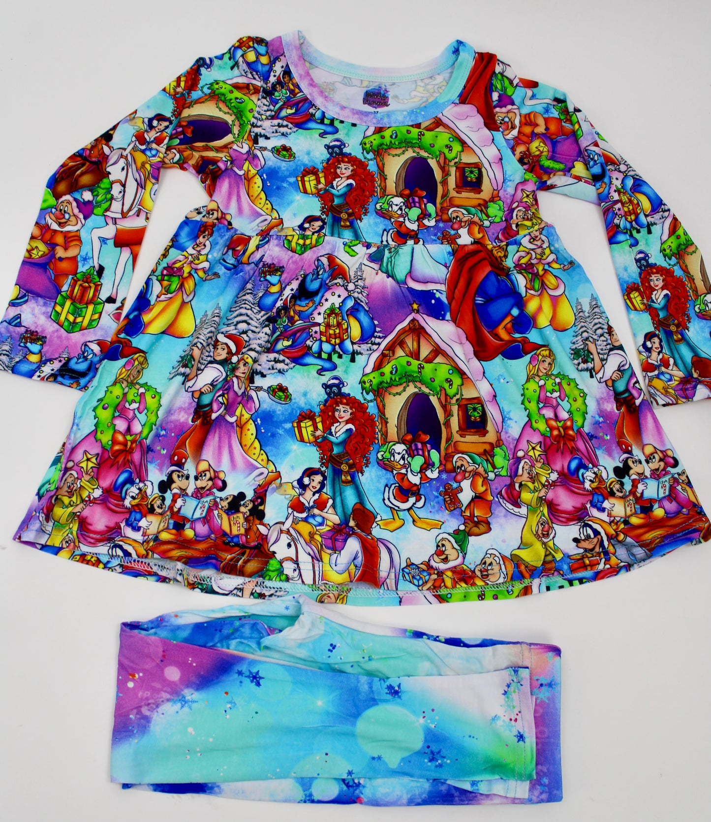 Royal Christmas Wonderland Peplum