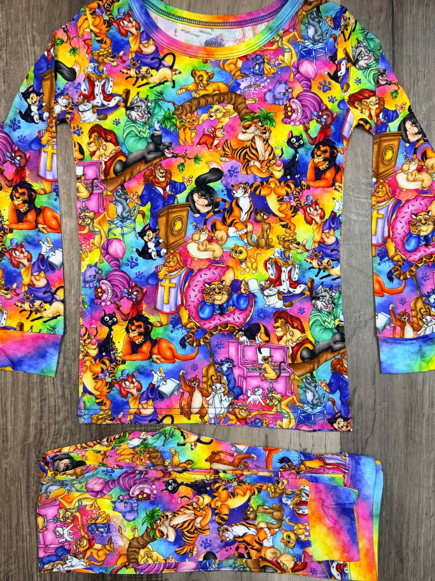 Purrfectly Fancy Long Sleeve Set