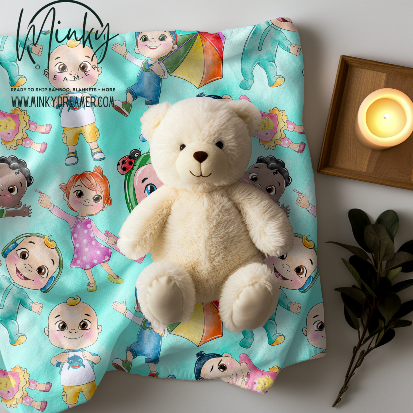 Minky Lux Sherpa Blanket