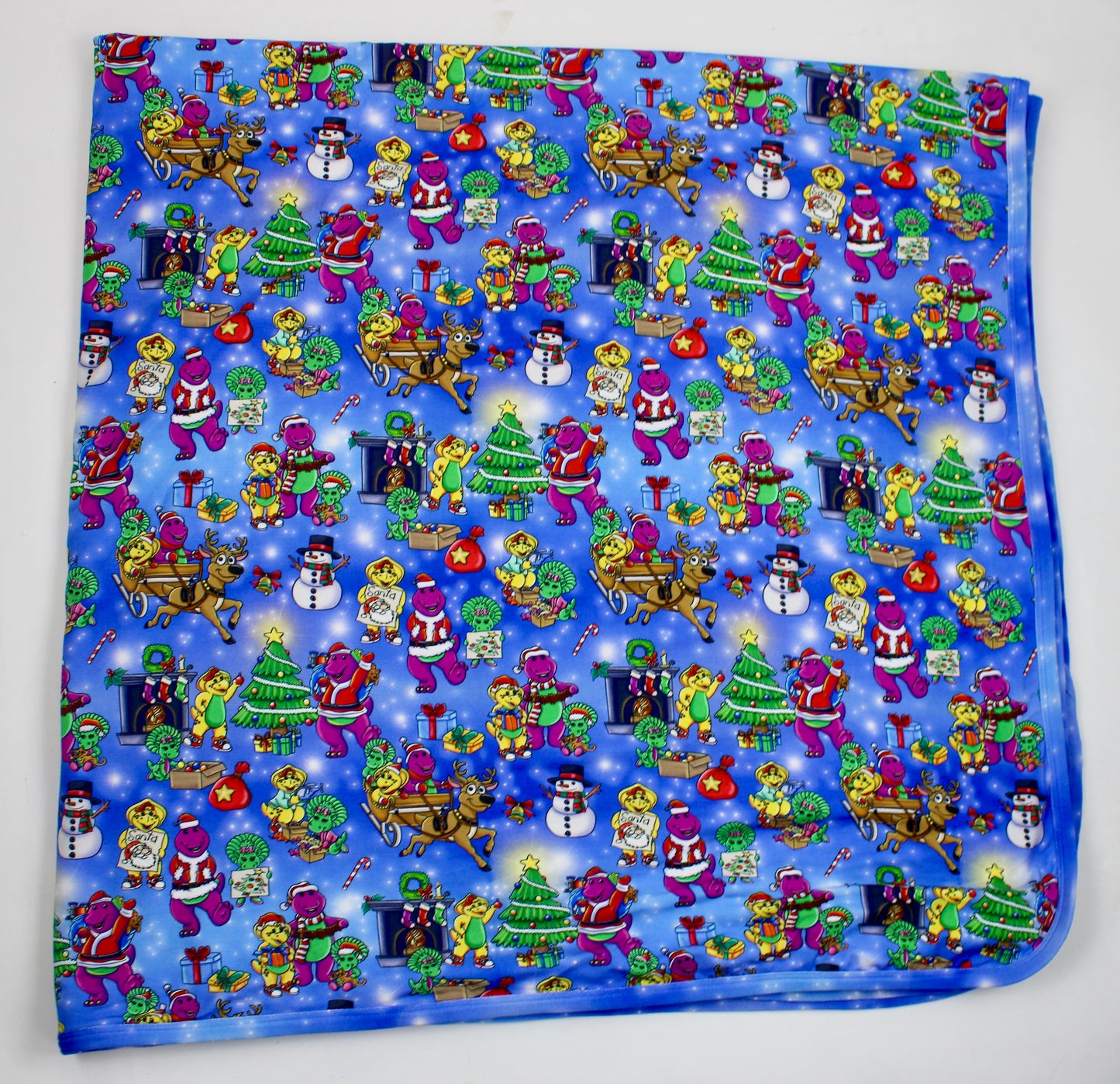 Imagination Dino’s Magical Christmas Bamboo Blanket