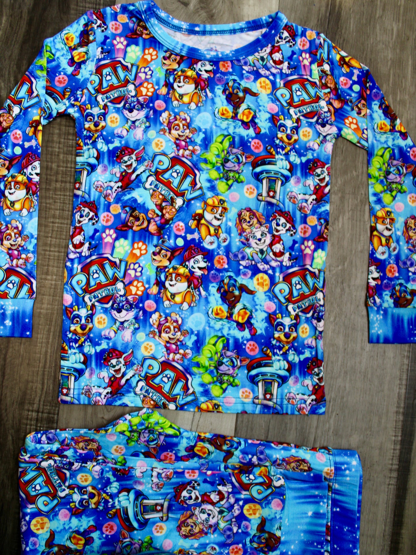 Rescue Pup Crew Long Sleeve Set