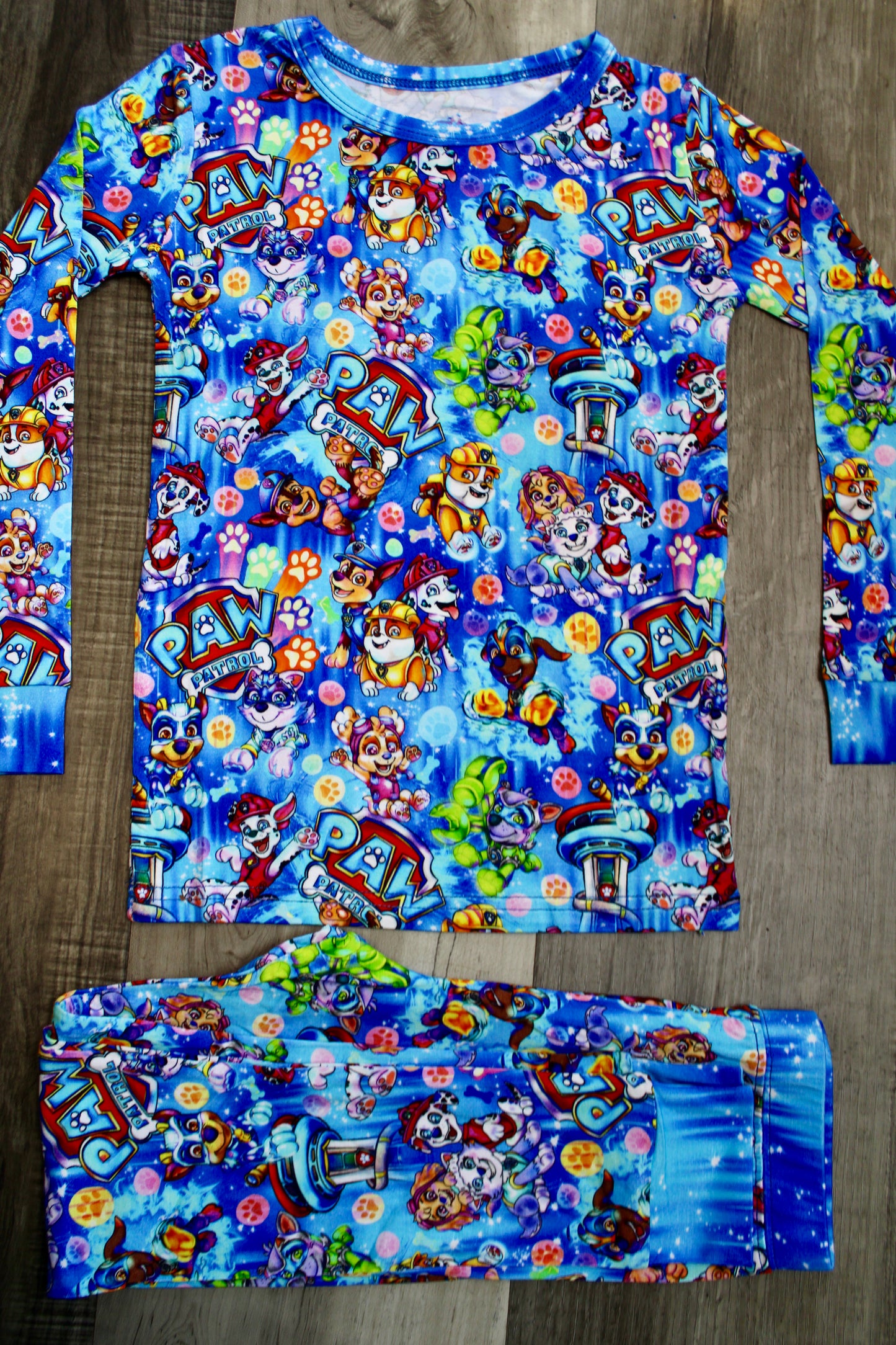 Rescue Pup Crew Long Sleeve Set