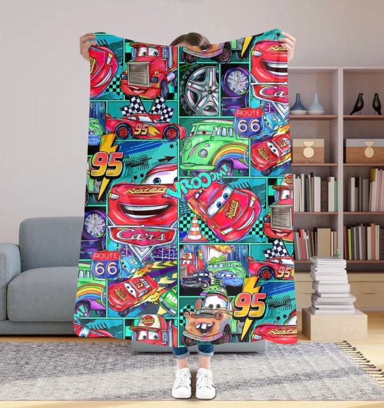 Lightning Speed 50x60 Plush Blanket #18