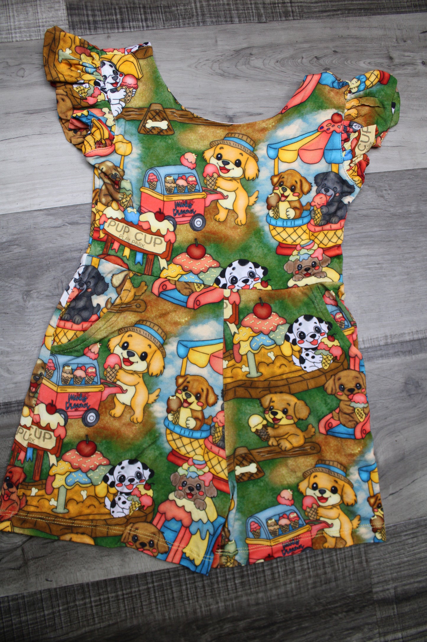 Bark Park Short Romper