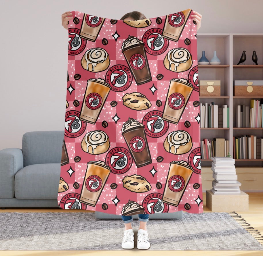 Brew Crew 50x60 Plush Blanket #27