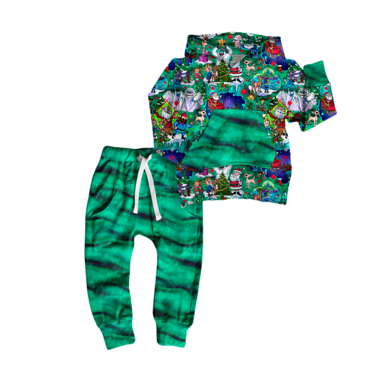 Christmas Special Terry Hoodie & Jogger Set