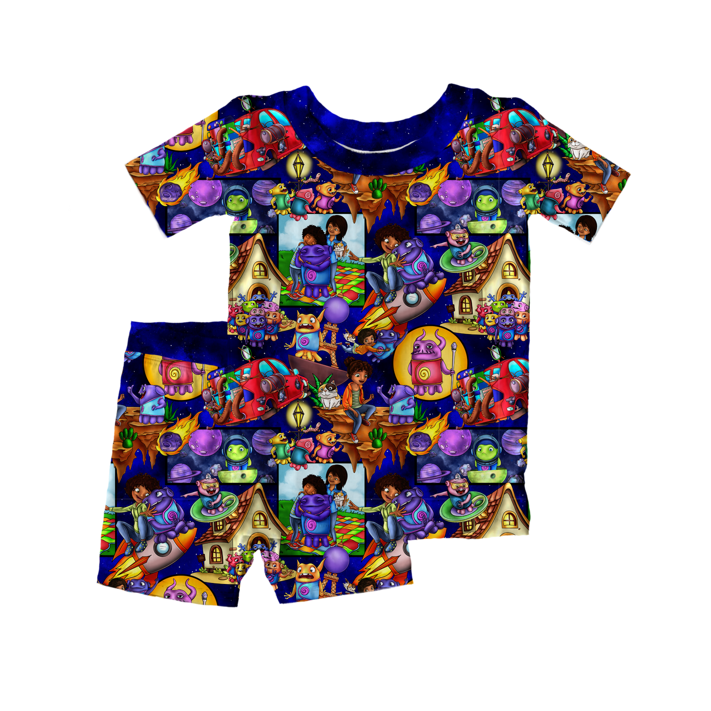 Intergalactic Homies Short Set