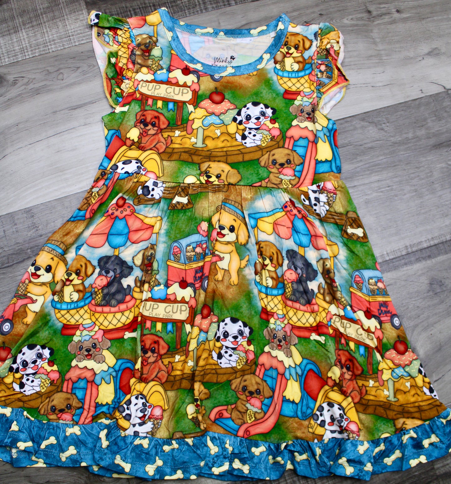 Bark Park Flutter Sleeve Twirl