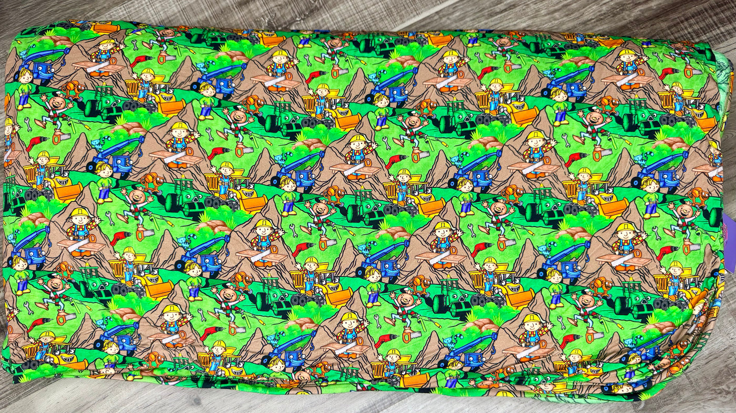 Can We Fix It 60x60 Bamboo Plush Blanket