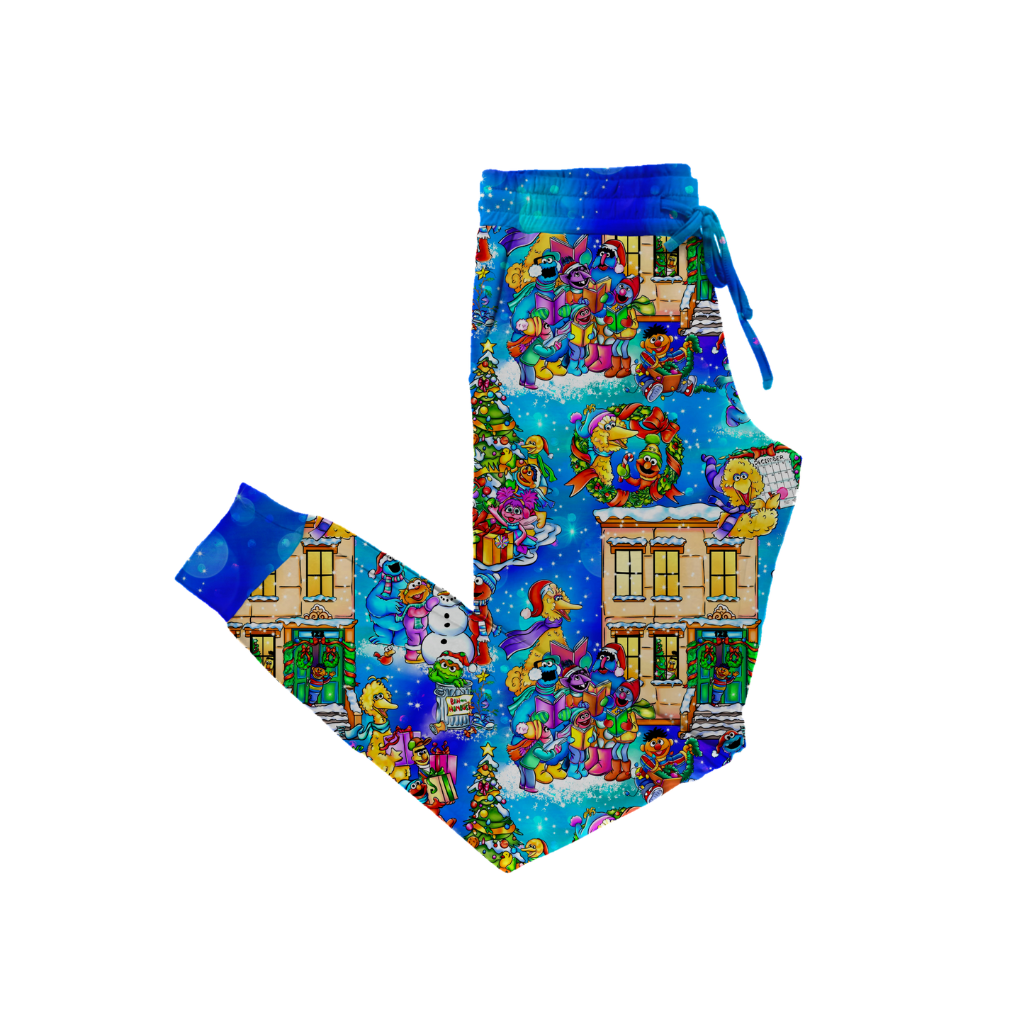 Jolly Neighborhood Christmas Joggers