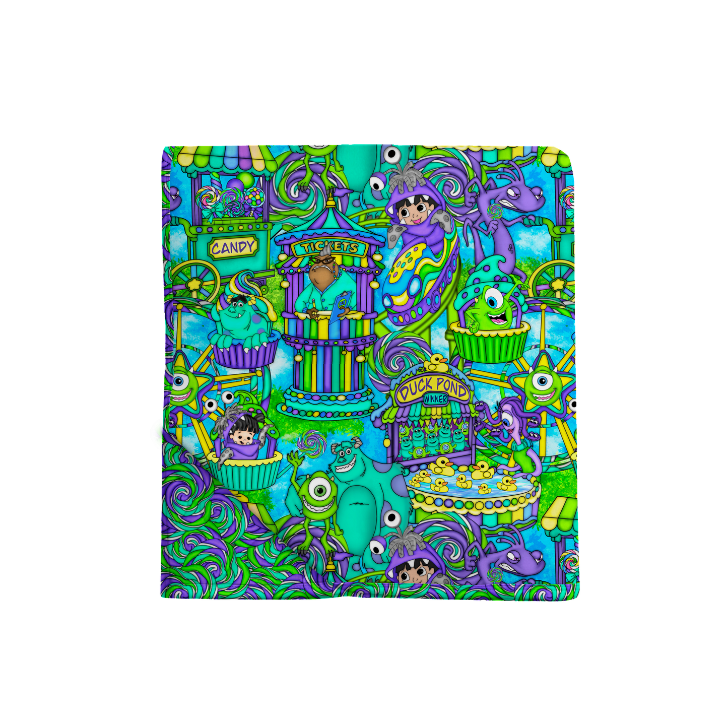 Scare Fair 60x60 Bamboo Quilt