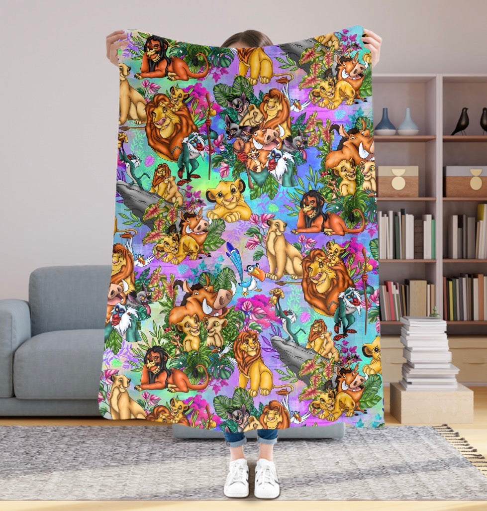 Royal Roars 50x60 Plush Blanket #8