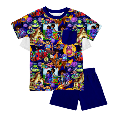 Intergalactic Homies Pocket Tee and Shorts