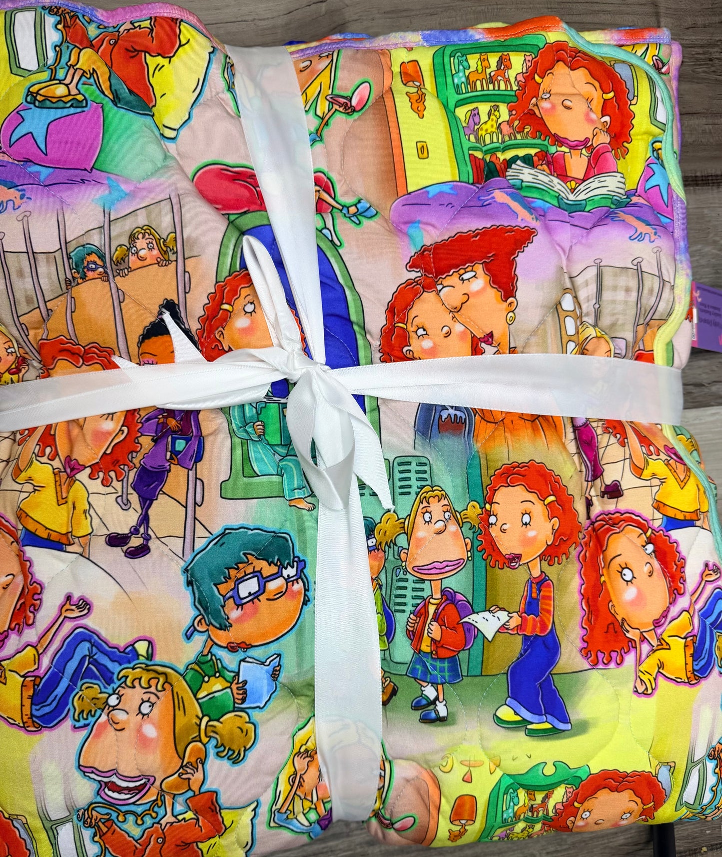 Middle School Mayhem 60x80 Quilted Blanket