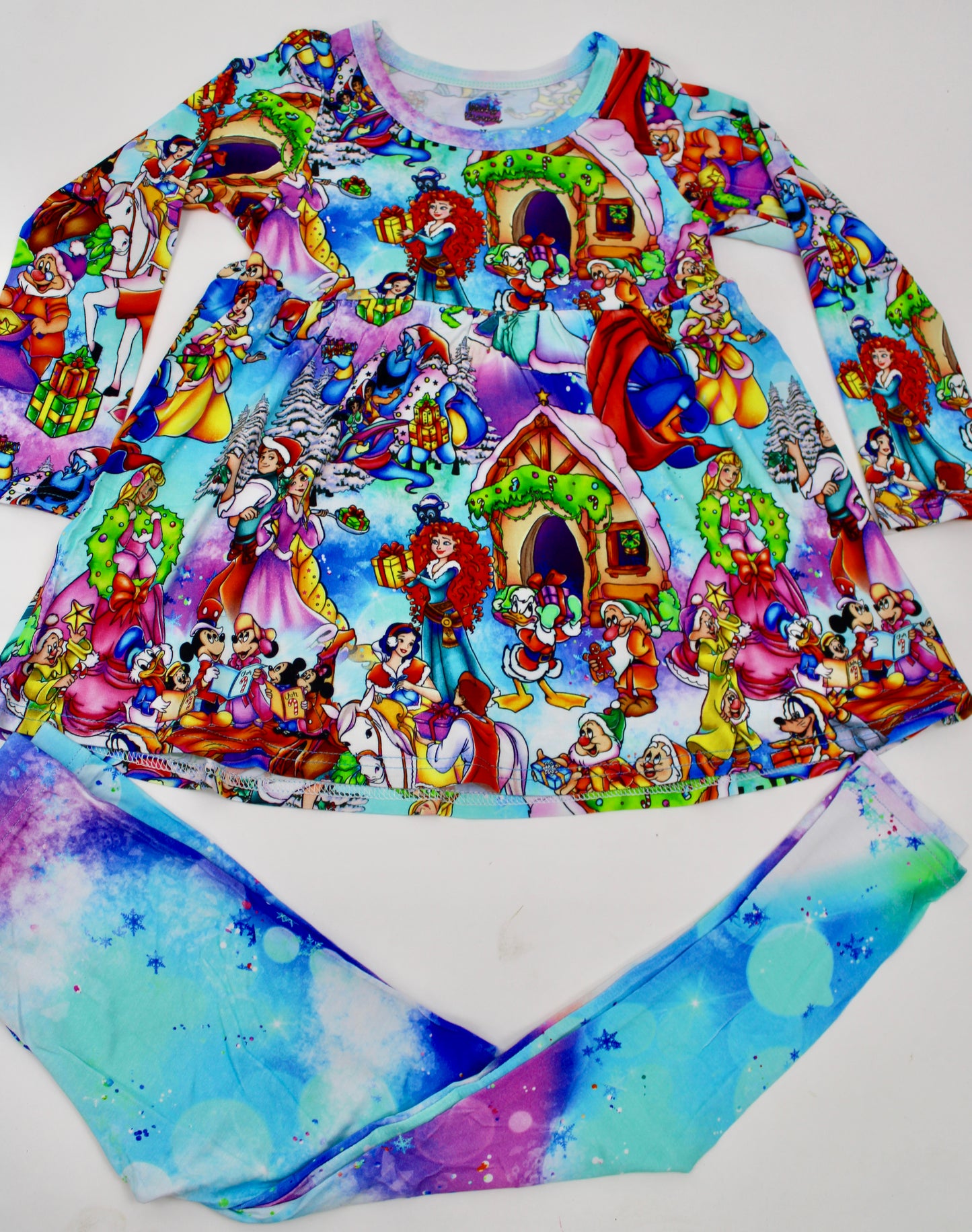 Royal Christmas Wonderland Peplum