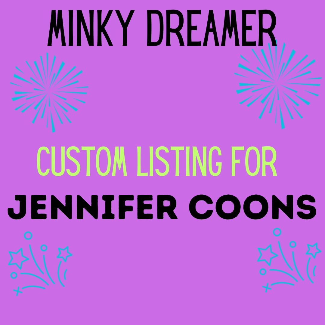 Custom Listing for Jennifer Coons