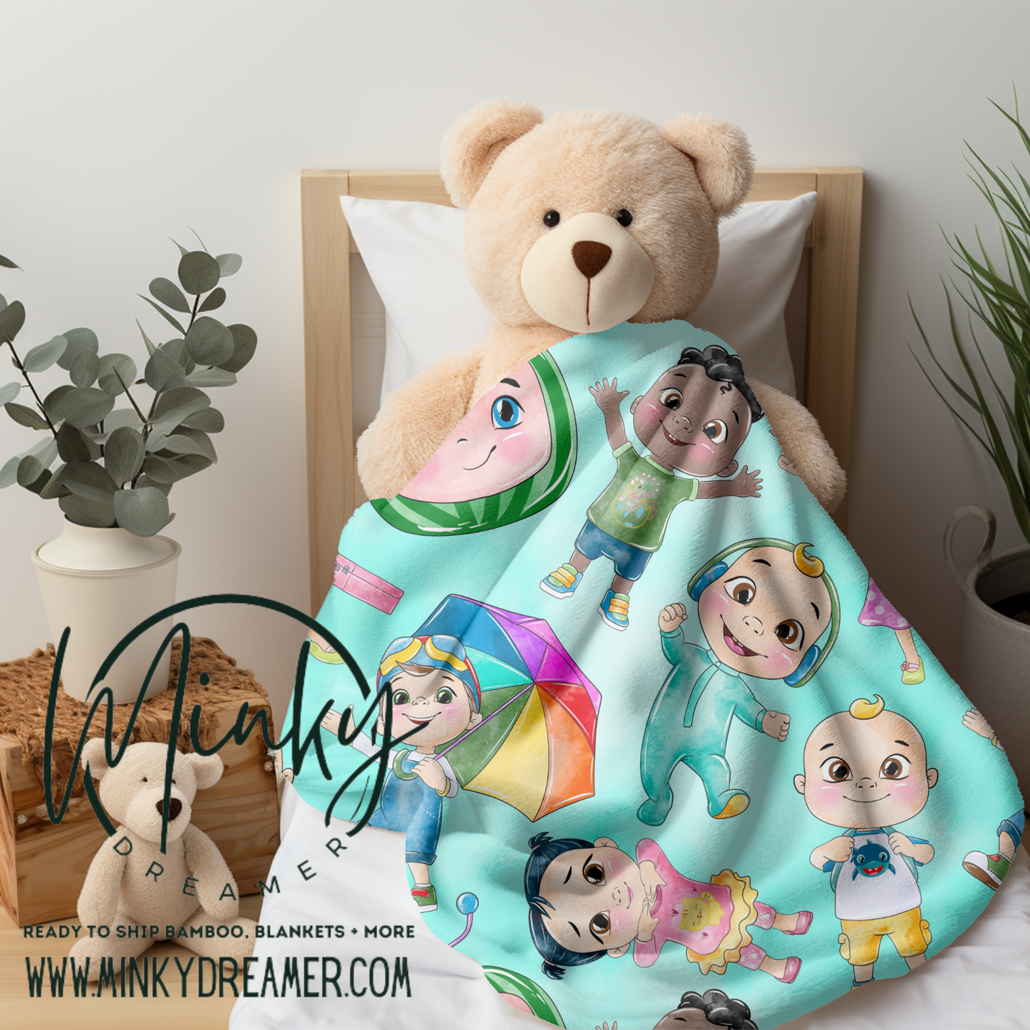 Minky Lux Sherpa Blanket