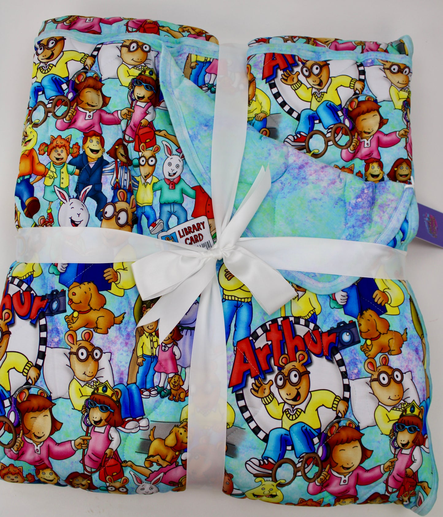 Little Reader Club 60x80 Quilted Blanket