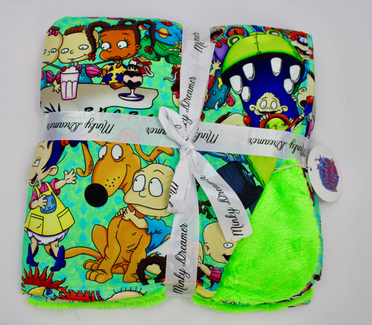 Silly Babies 60x60 Bamboo Plush Blanket