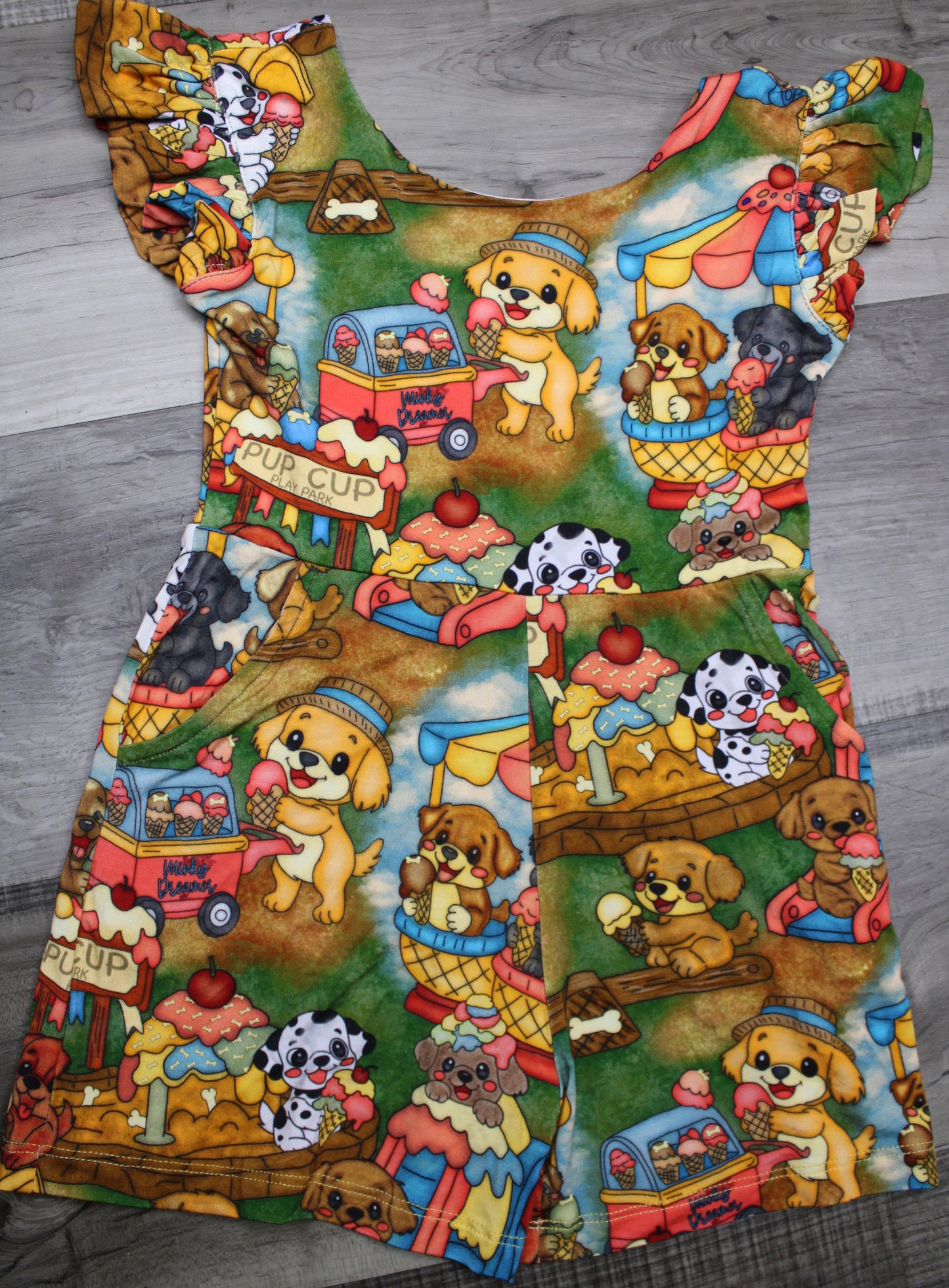Bark Park Short Romper