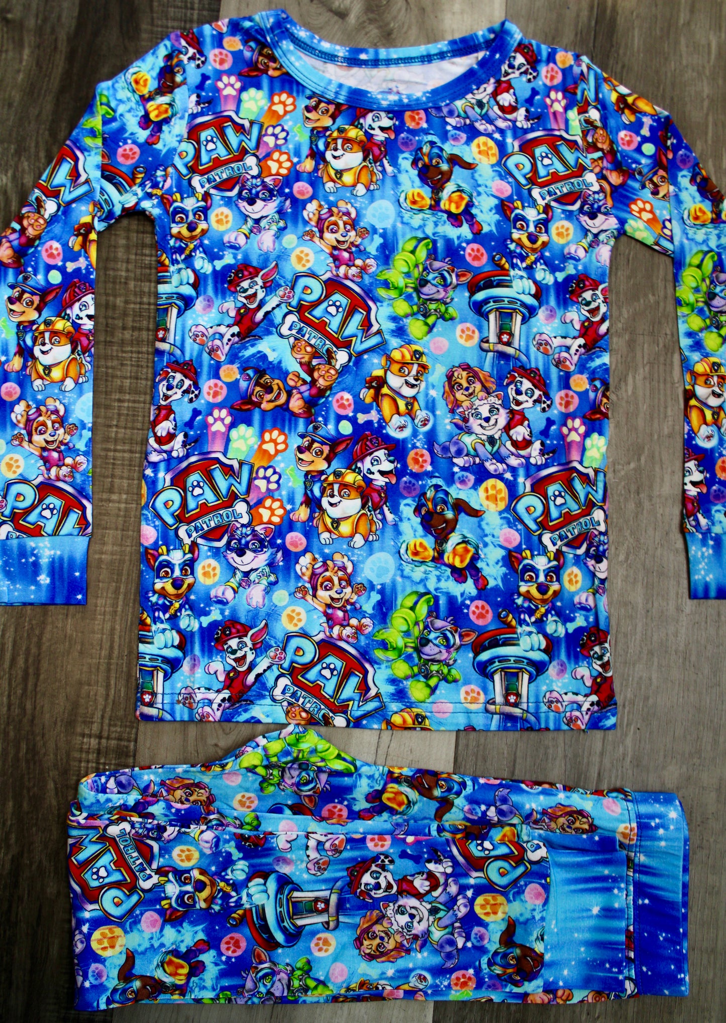 Rescue Pup Crew Long Sleeve Set