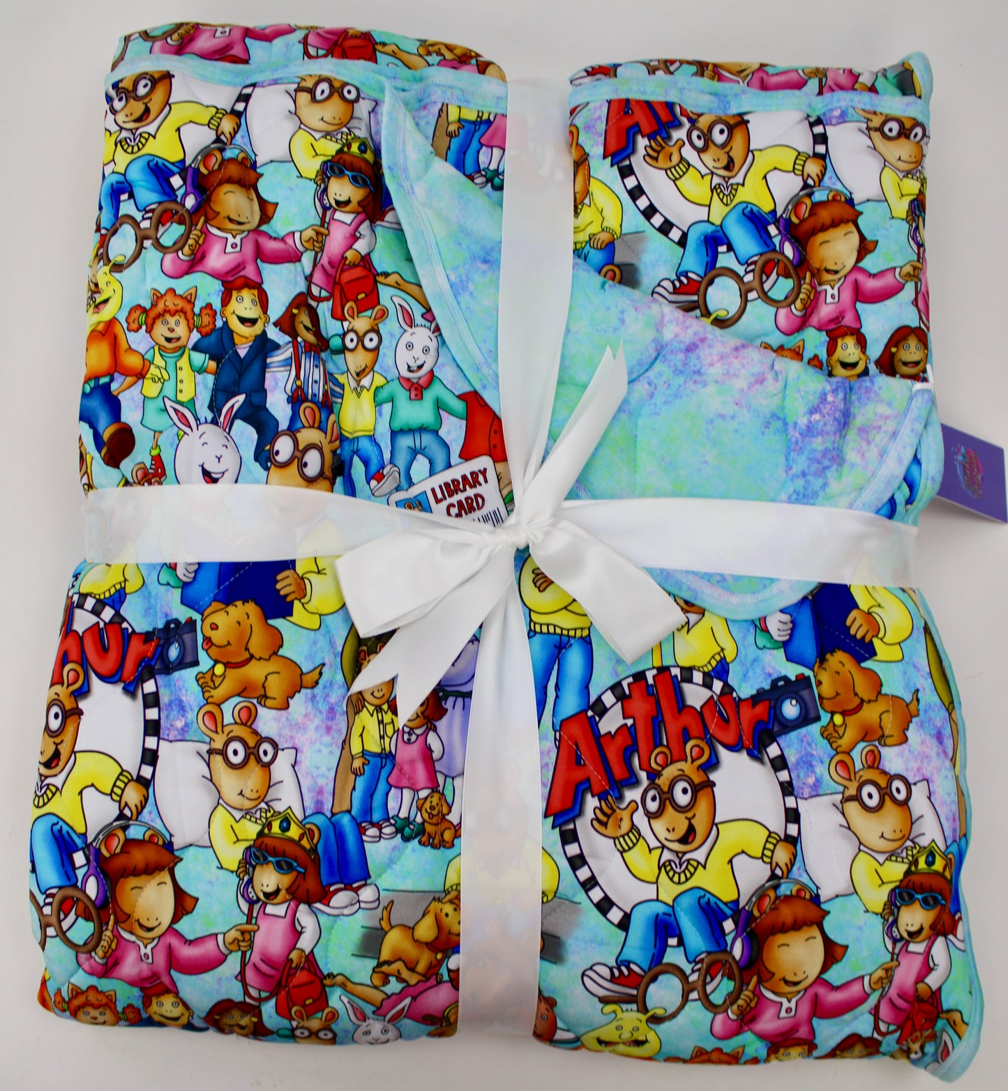 Little Reader Club 60x80 Quilted Blanket