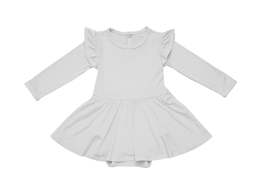 NO CODES Custom Bamboo Long Sleeve Bodysuit Twirl