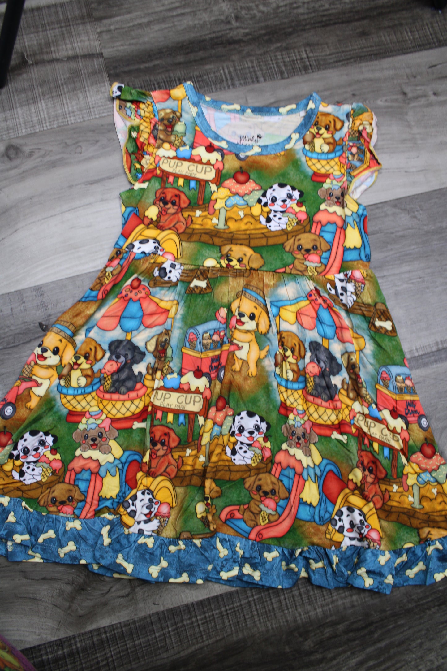Bark Park Flutter Sleeve Twirl