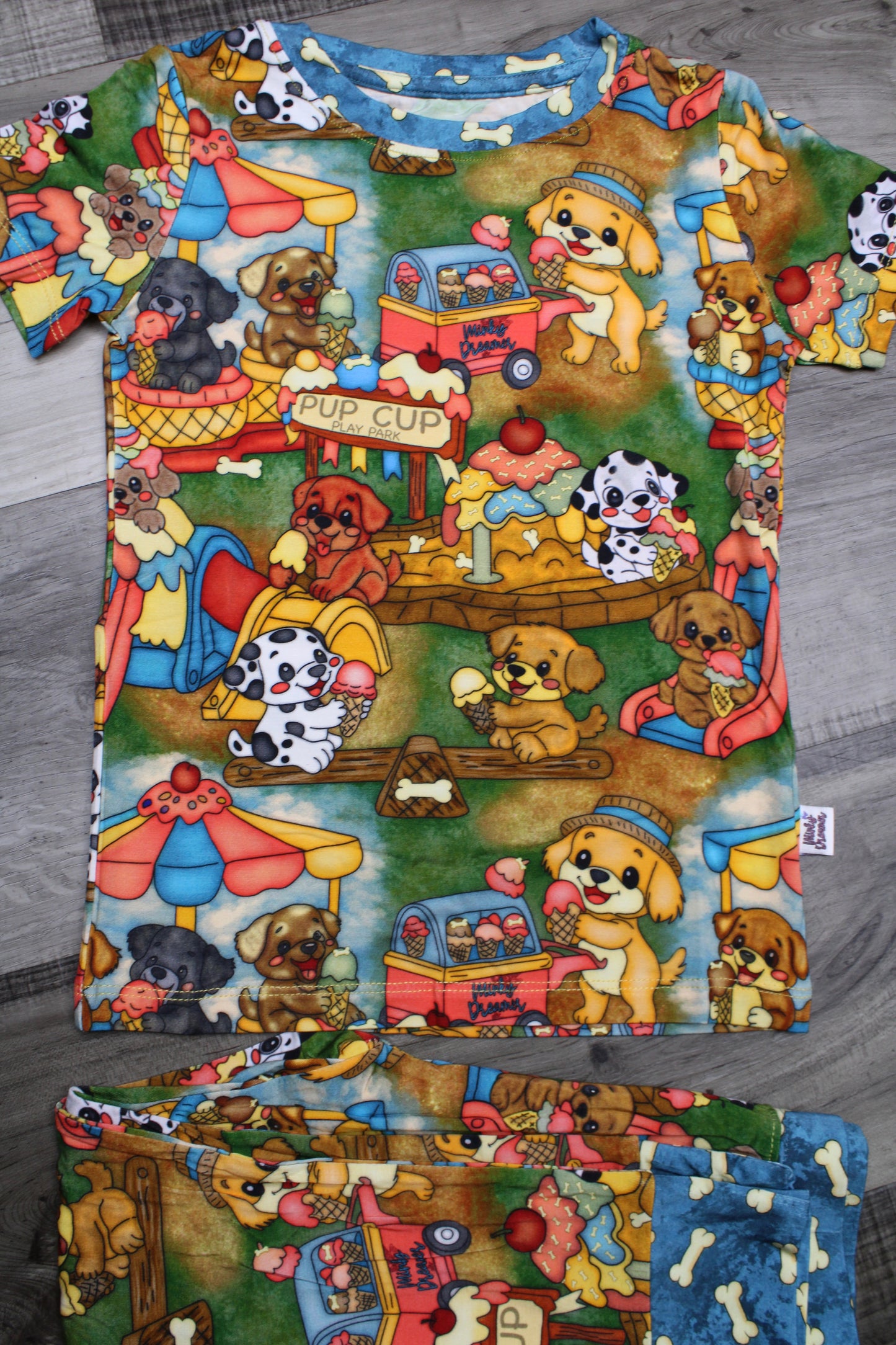 Bark Park Short Sleeve and Pants