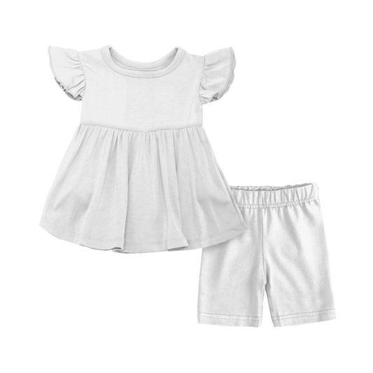 Custom Flutter Sleeve Peplum with Shorts NO CODES
